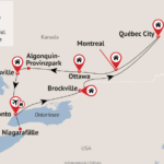 Reisen Aktuell Kanada Route Reisen Aktuell Kanada Route