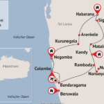 Reisen Aktuell Sri Lanka Route Reisen Aktuell Sri Lanka Route
