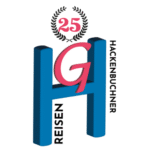 25 Jahre HG Reisen Logo 25 Jahre HG Reisen Logo