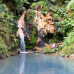 Reisen Aktuell Azoren Caldeira Velha Wasserfall Reisen Aktuell Azoren Caldeira Velha Wasserfall
