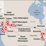 Reisen Aktuell Kanada Rundreise Route Reisen Aktuell Kanada Rundreise Route