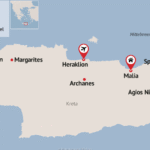 Reisen Aktuell Kreta Karte Reisen Aktuell Kreta Karte