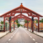 Reisen Aktuell Norwegen Rundreise Trondheim Holzbrücke Gamle Bybro Reisen Aktuell Norwegen Rundreise Trondheim Holzbrücke Gamle Bybro