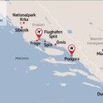 ReisenAktuell Kroatien Höhepunkte Dalmatiens Route ReisenAktuell Kroatien Höhepunkte Dalmatiens Route