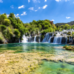 ReisenAktuell Kroatien Höhepunkte Dalmatiens Wasserfall Skradinski Buk ReisenAktuell Kroatien Höhepunkte Dalmatiens Wasserfall Skradinski Buk