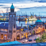 Reisen Aktuell Hamburg Landungsbrücken Abend Reisen Aktuell Hamburg Landungsbrücken Abend