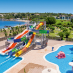 Alltours Rhodos Allsun Hotel Irene Palace Pool Wasserrutschen Alltours Rhodos Allsun Hotel Irene Palace Pool Wasserrutschen
