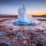 Berge Und Meer Island Geysir Strokkur Berge Und Meer Island Geysir Strokkur