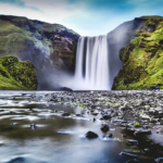 Berge Und Meer Island Skogafoss Berge Und Meer Island Skogafoss
