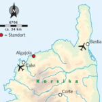 Wikinger Wanderwoche Auf Korsika Karte Wikinger Wanderwoche Auf Korsika Karte