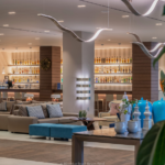 ReisenAktuell Korfu Mareblue Beach Resort Hotel Lounge ReisenAktuell Korfu Mareblue Beach Resort Hotel Lounge