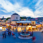 ReisenAktuell Rhodos Stadt Bei Nacht ReisenAktuell Rhodos Stadt Bei Nacht
