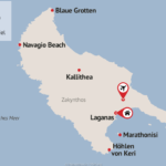 ReisenAktuell Zakynthos Reisezielkarte ReisenAktuell Zakynthos Reisezielkarte